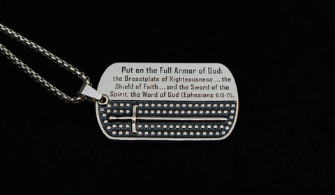 Sword of the Spirit Dog Tag