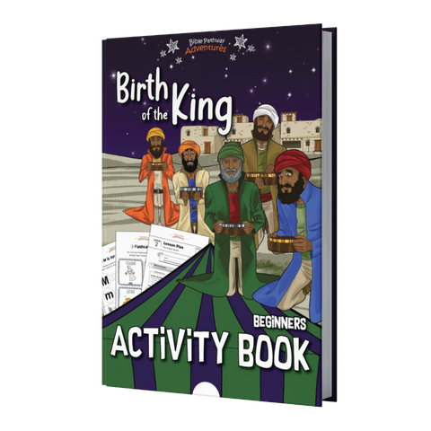 Birth of the King Activity Book for Beginners