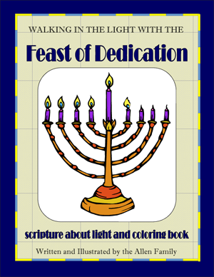 Chanukah Coloring Book - PDF download