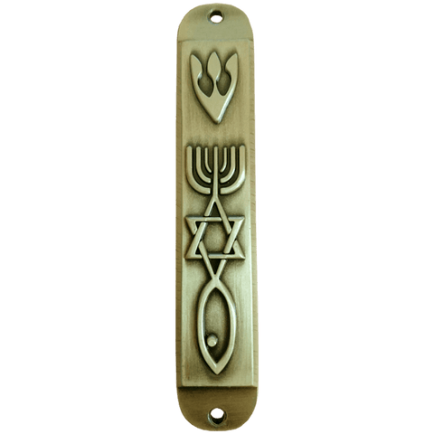 Brass Grafted In Mezuzah