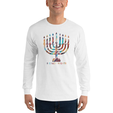 8 Crazy Nights Hanukkah Long Sleeve T-shirt