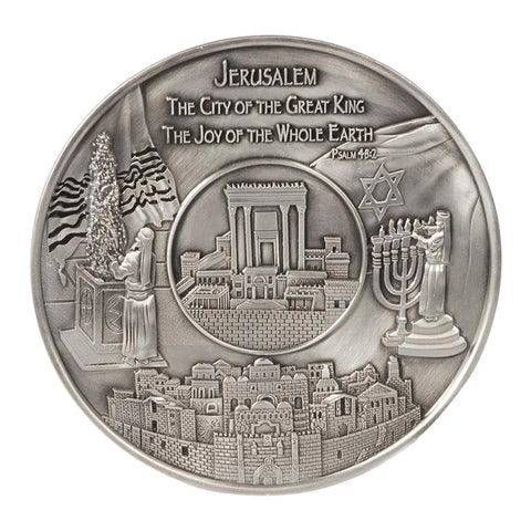 Temple Pewter Plate