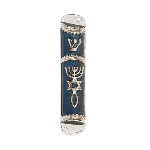 Blue Grafted In Mezuzah