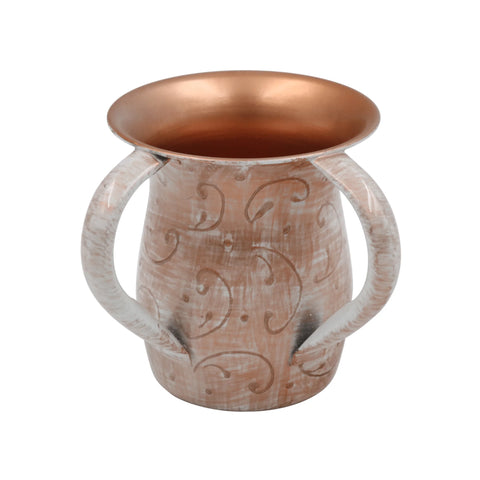 Rose Gold & White Wash Cup