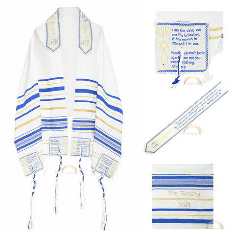 Royal Blue Blessing Tallit