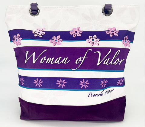Woman of Valor Tote Bag