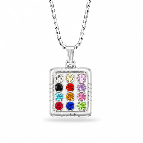 Silver Breast Plate Necklace