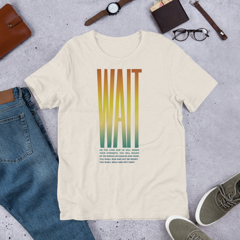 Tabernacles 2022 • WAIT (Alternate Design) | Unisex T-shirt